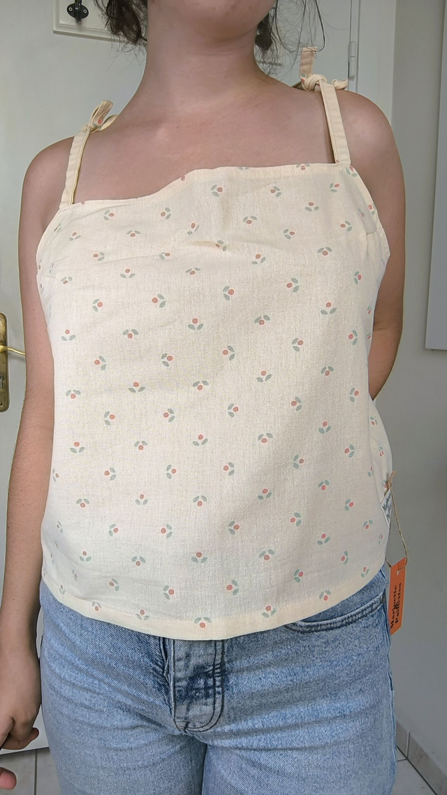 Top jaune clair - Taille 2