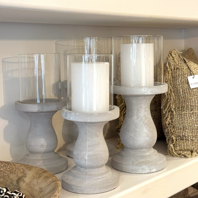 Cement Candleholder | Small