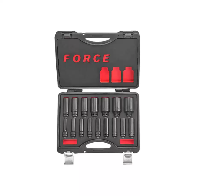 Force 16 tlg schlagschrauber Nuss set ( lange Version ) 