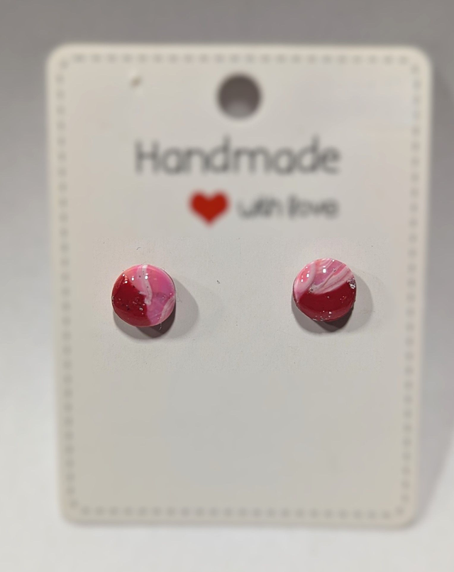 Boucles d'oreilles petite puce Sunrise