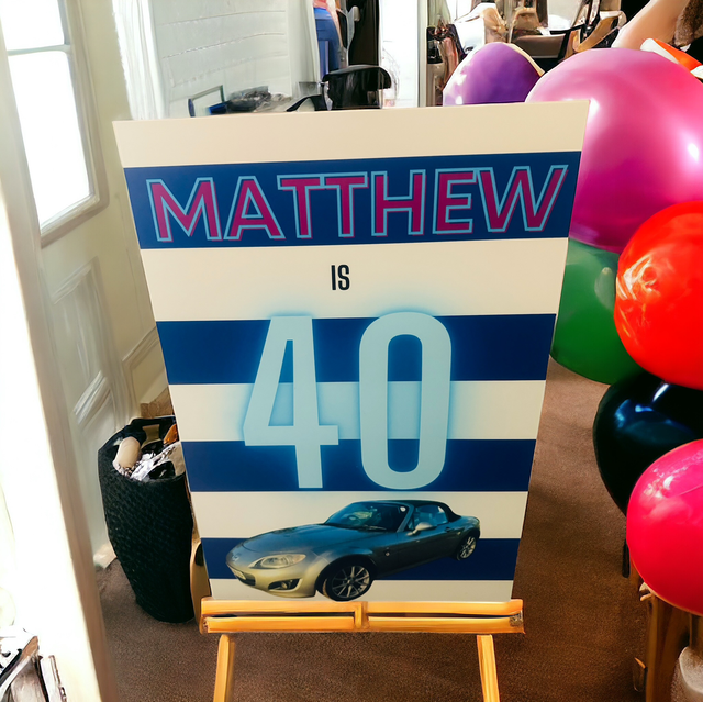 A2 Custom Foam board NEXT DAY DISPATCH 