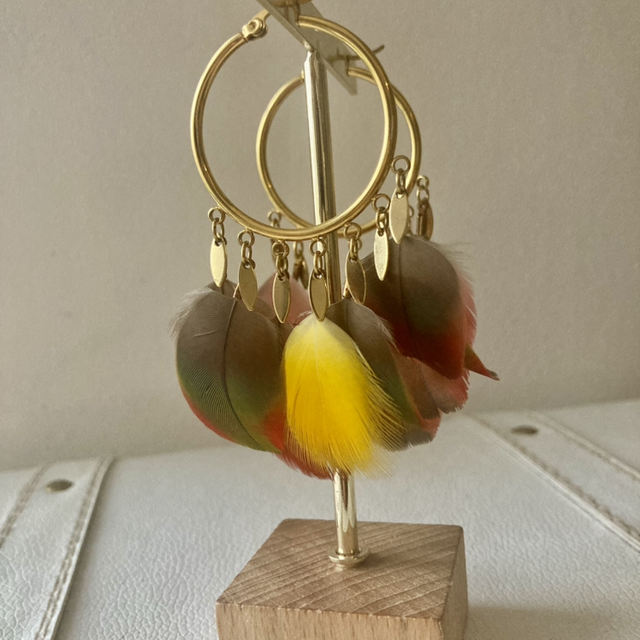 Boucles d’oreilles Bellissima exotique