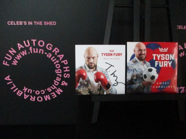 Tyson Fury - 'Sweet Caroline' Single + Authentic Autographed Single Insert Card (17)