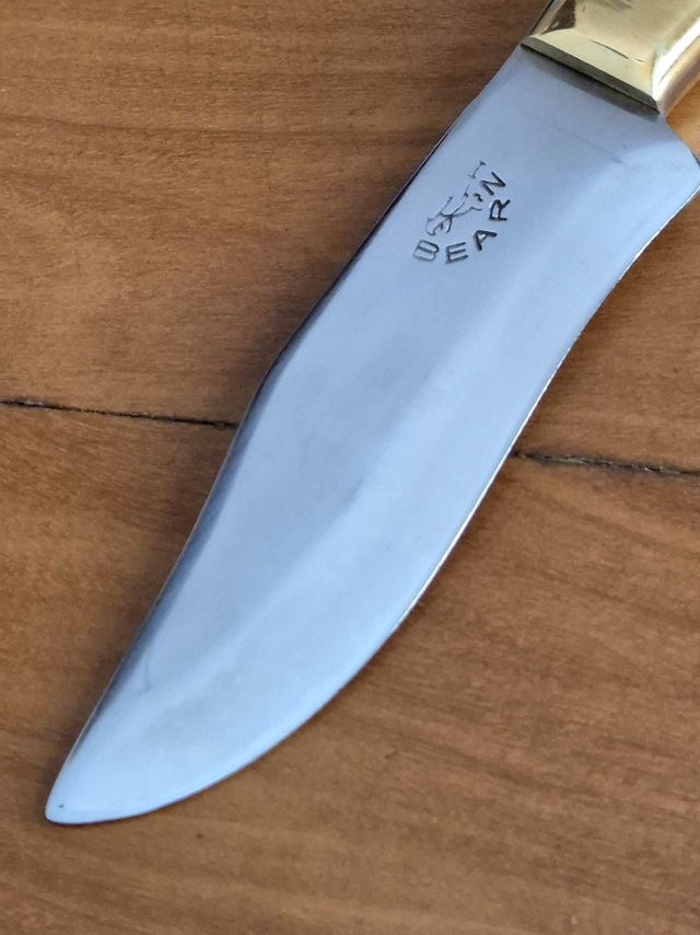 Faca Companheira Mini Bowie 4 Pol Aço Inox 420c Osso Bovino