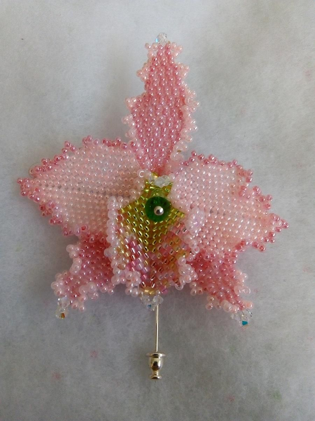 BROCHE Orchidée