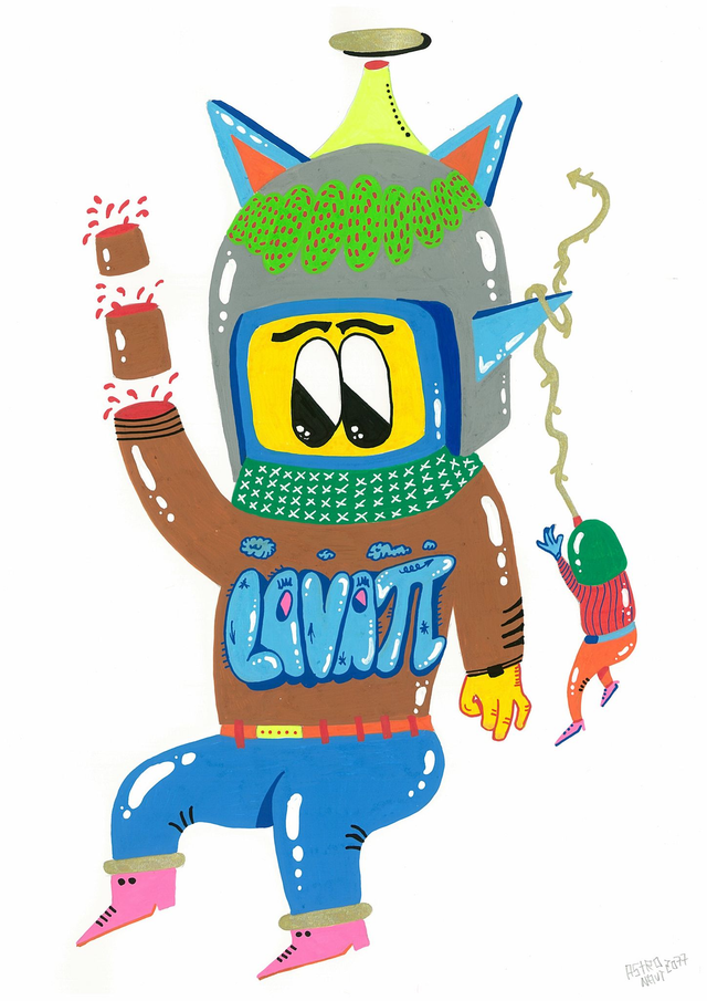 LAVAPIÉS TE SALUDA. Astro Naut.