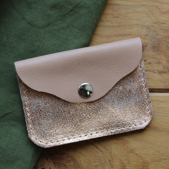 Mini pochette bicolore    