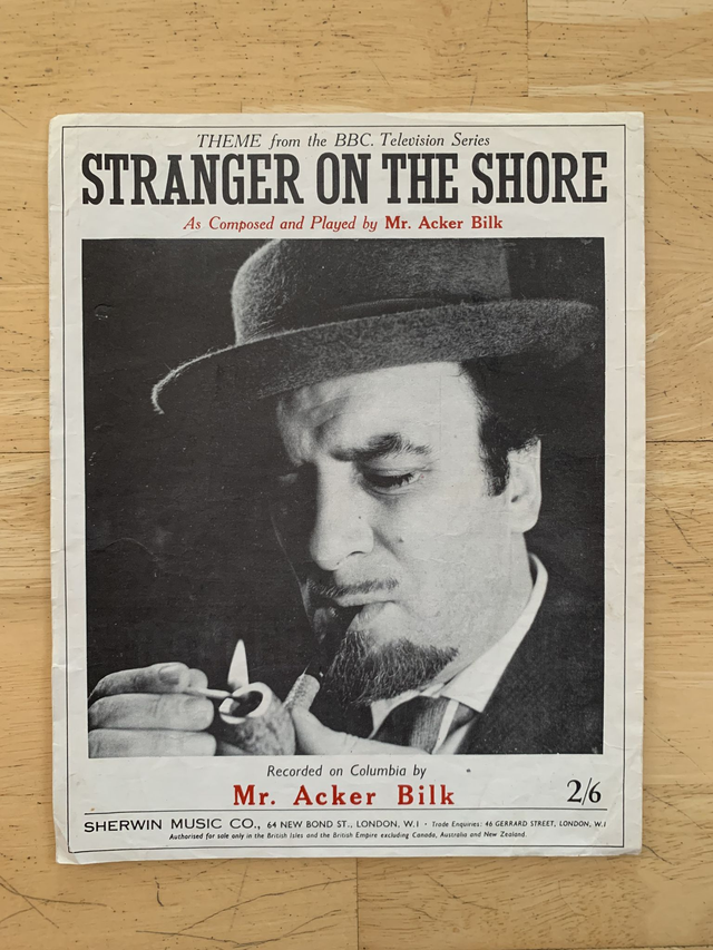 Stranger on the Shore Acker Bilk Sheet Music