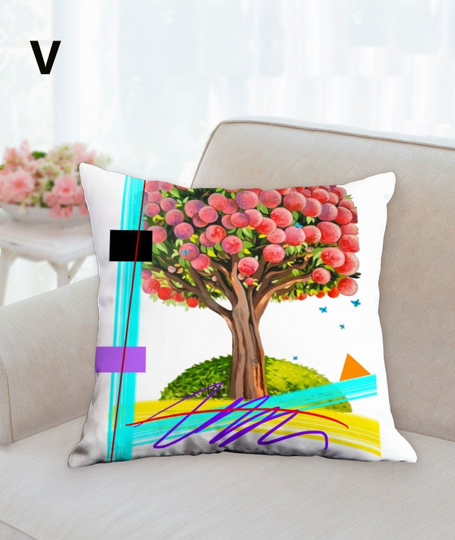 H1-1.7 - Coussin - Mon arbre secret H.Vernise    