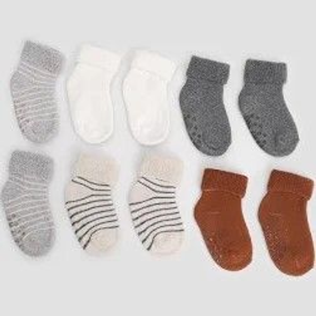 Kit meia bebê 5 pares