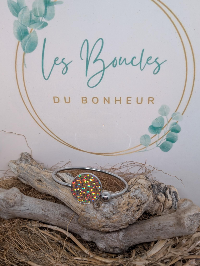 Jonc éphémère brillant 
