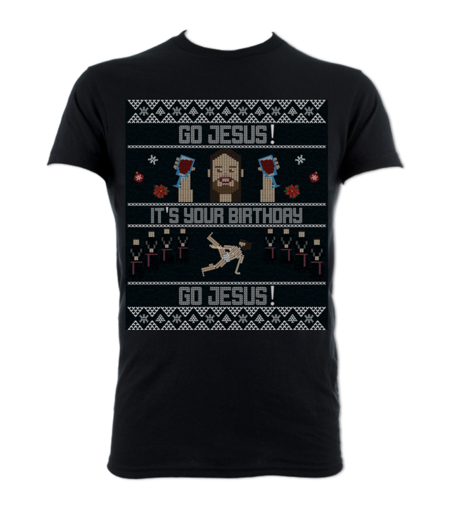 Go Jesus Christmas T-shirt