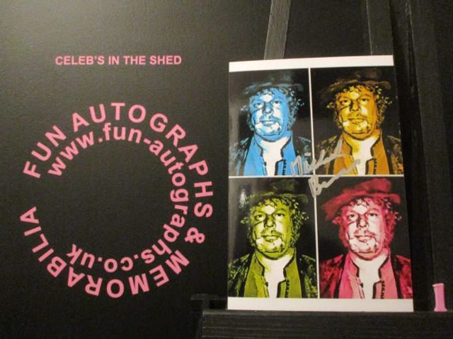 Michael Barber Authentic Autographed 6x4 Pop Art Limited Edition (1)