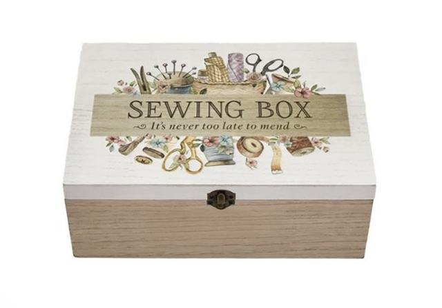 Wooden Sewing Box