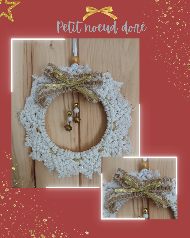 Couronne en macramé
