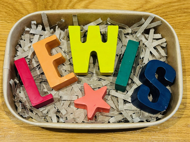 Personalised Name Crayons
