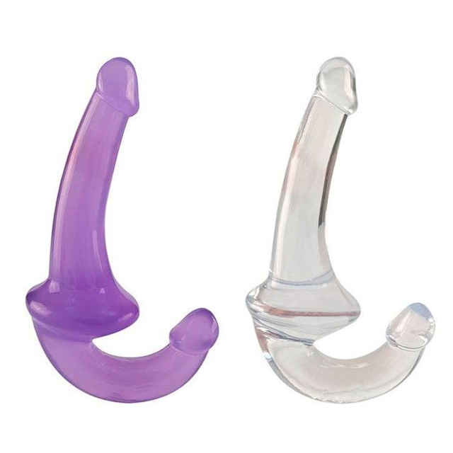Penetrador Strapless com Plug Vaginal