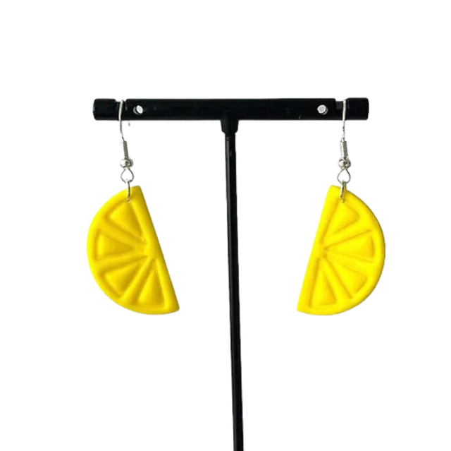 Lemon slice clay dangles