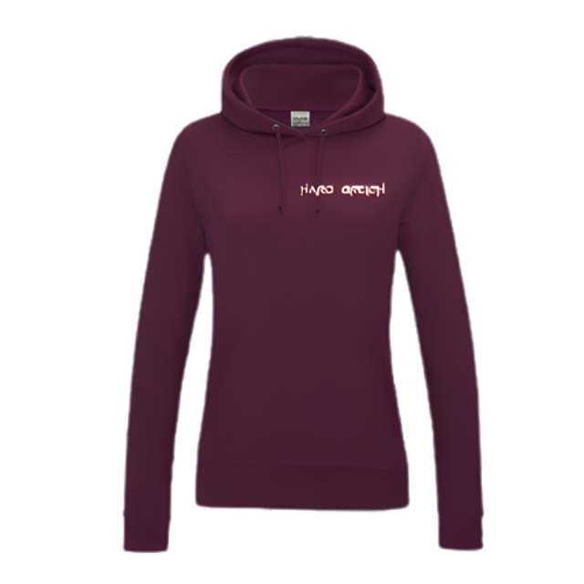 Sweat à Capuche Femme Hard Breizh - Triskell Brut