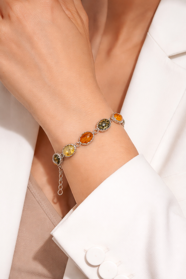 Bracelet Trio d'Ambre de la Baltique