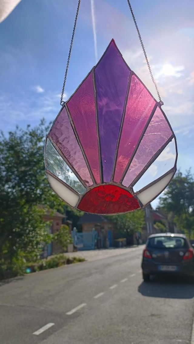 Cours d'initiation au vitrail Tiffany - 1 journée de 10 h à 18h (8 heures)