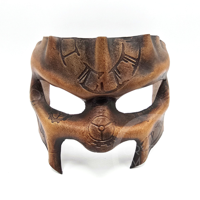 Steampunk leather mask