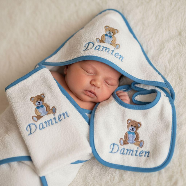 Parure bébé personnalisable