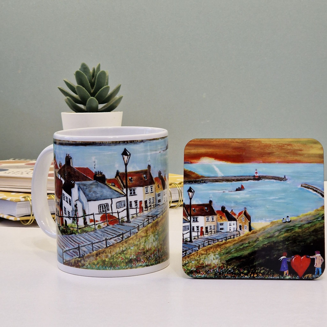Whitby Mugs & Coasters