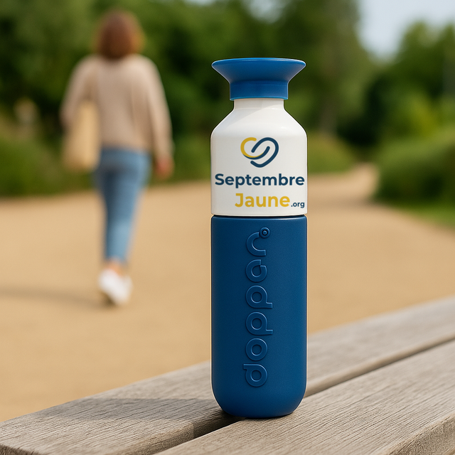 Gourde "Septembre Jaune"