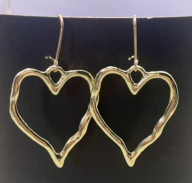 BO39 - Boucles d’oreille cœur 