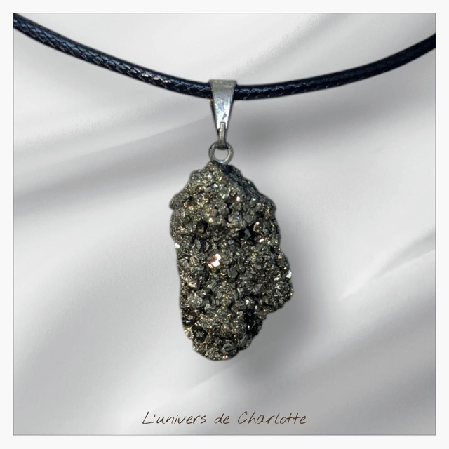 Pendentif &quot;Pyrite&quot; PN-025