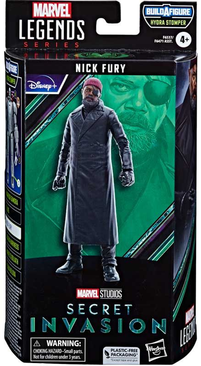 MARVEL LEGENDS SERIES NICK FURY SECRET INVASION BUILD A FIGURE