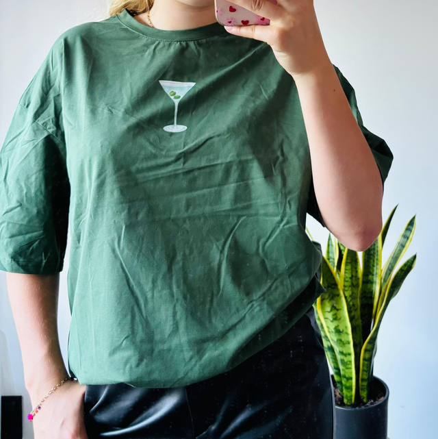 T-shirt Cocktailclub groen