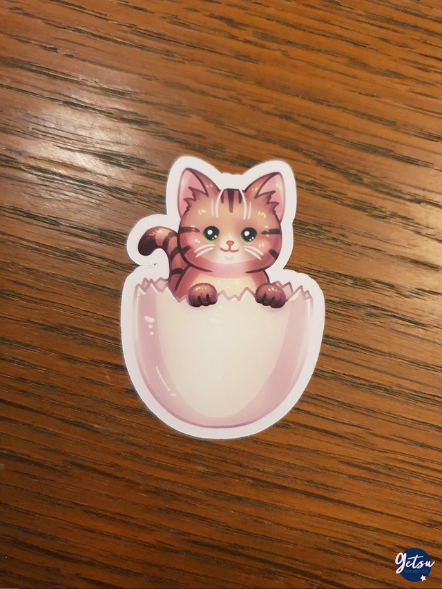 Sticker chat de Pâques