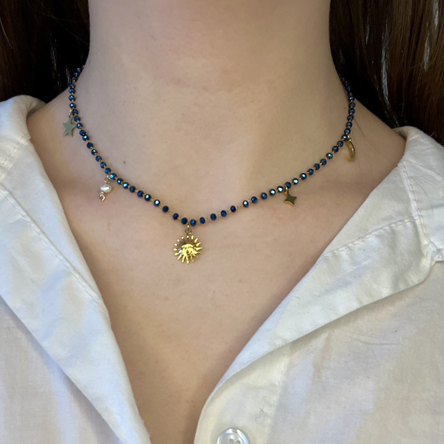 Collier Charms Sky