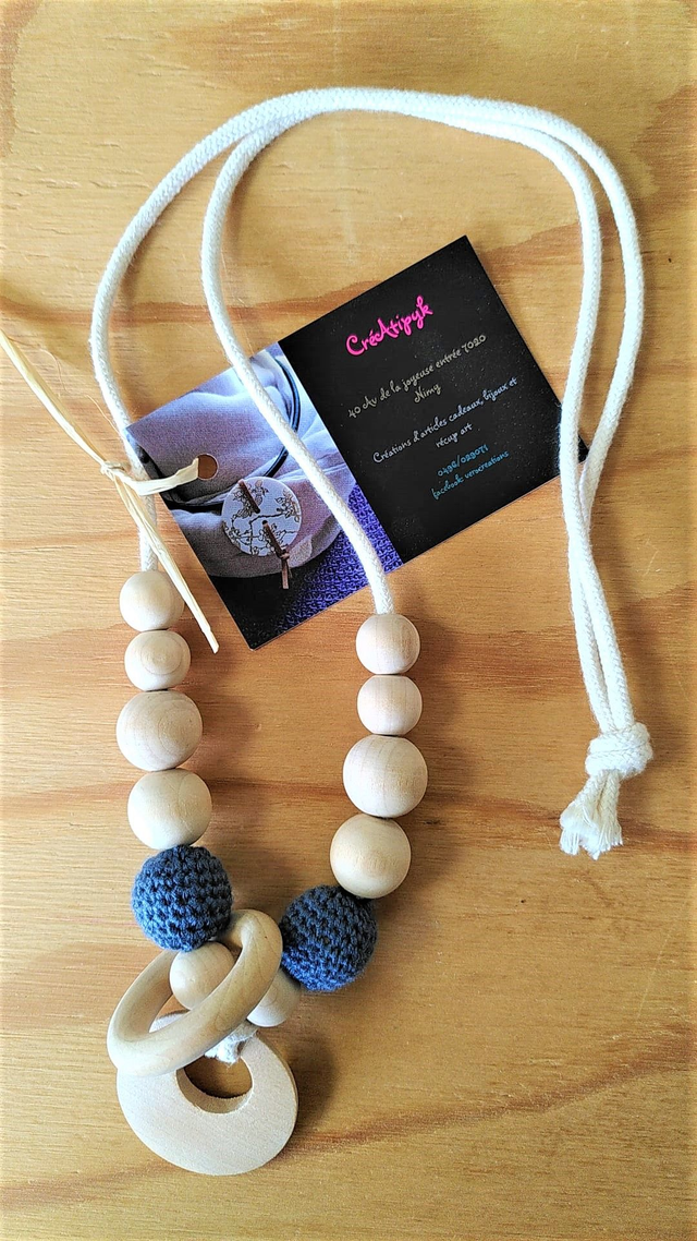 CréAtipyk - Collier d'allaitment/portage