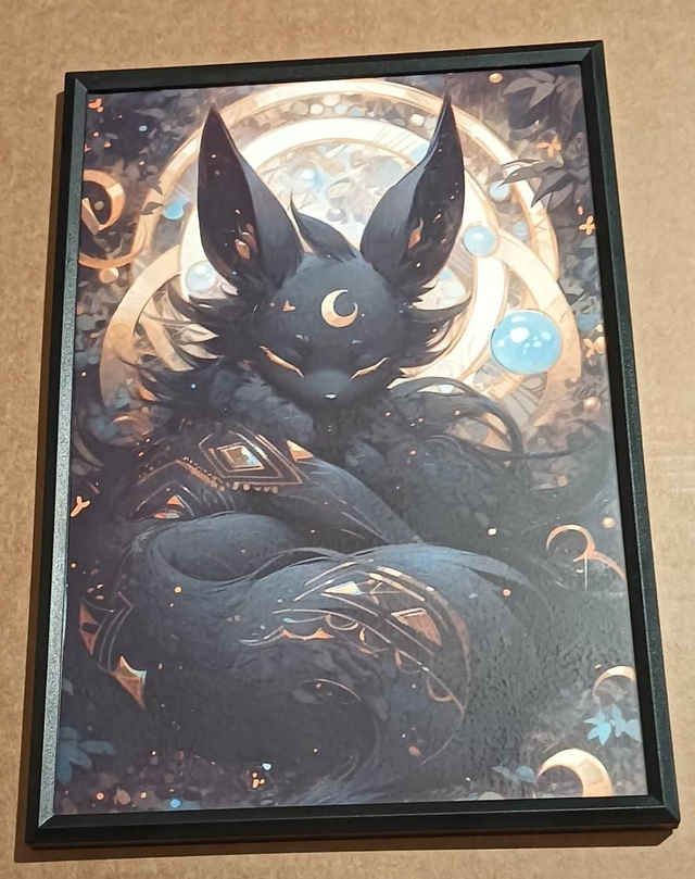 Custom A4 Umbreon Picture 