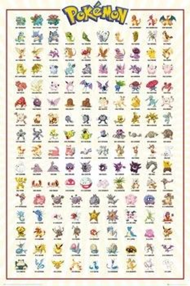 Free* Pokemon Poster (* Postage only)