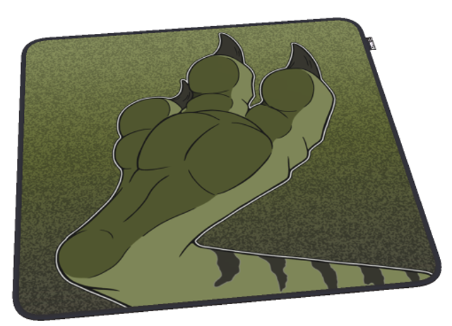 Mousepad: Raptor paw
