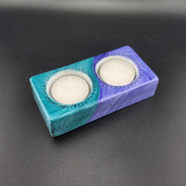 Bougie duo couleur - BDC