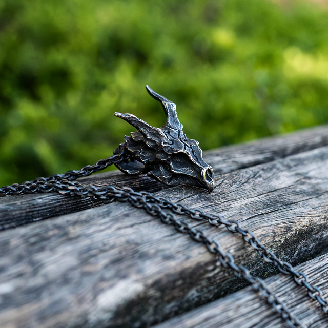 Dragon Skull necklace