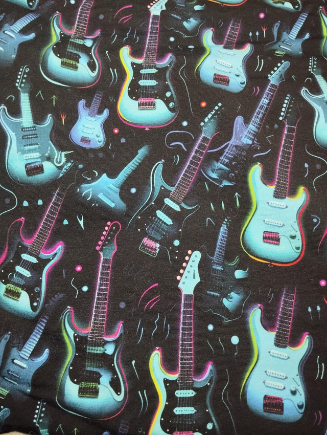 Tissu Guitare pour COMMANDE 