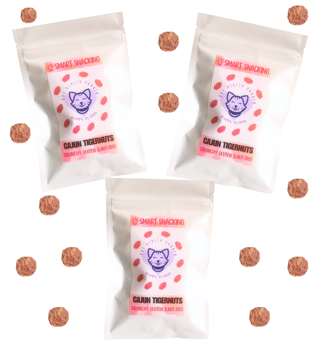 Happy Tummy Cajun Tigernut Snack - Pack of 3 x 70g