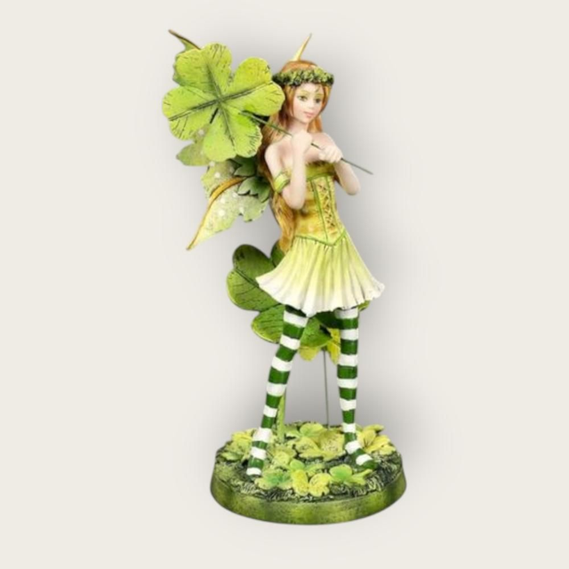 Fée trèfle porte-bonheur