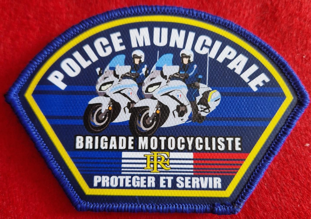 Patch PM RESCUE Brigade Motocycliste 