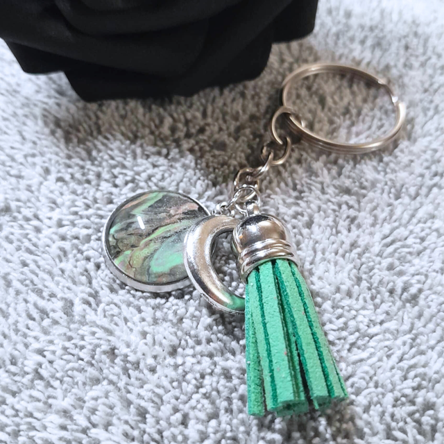 NOCTUA - Porte-clés - métal argenté