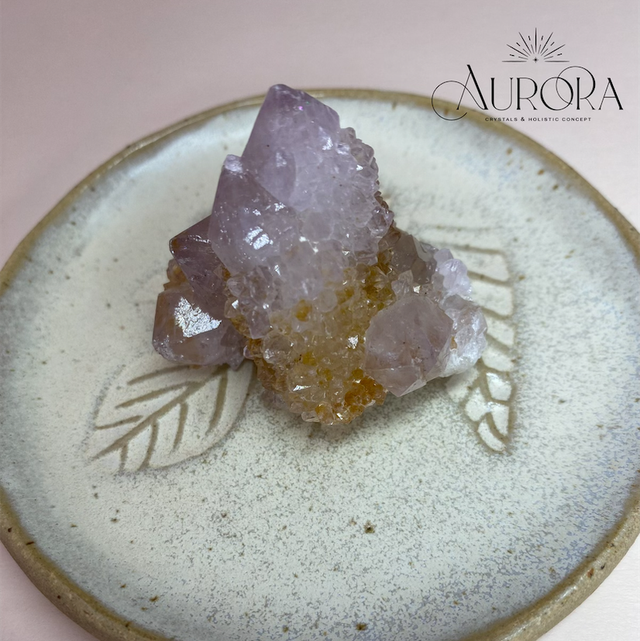 Spirit Quarz (Amethyst) Spitze Rohstein #4