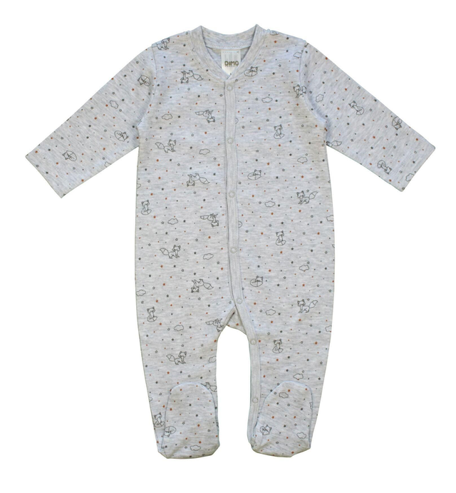 Pyjama/Schlafoverall fox and stars

