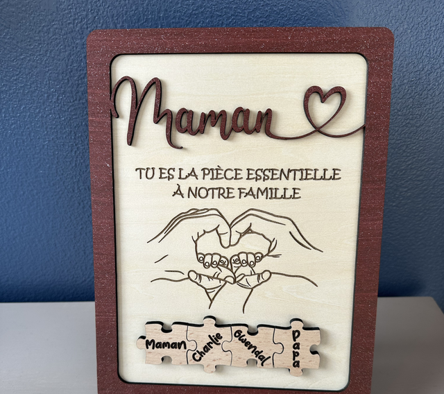 Cadre pour Maman puzzle 