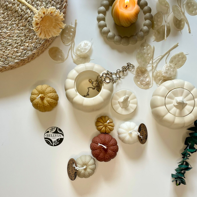 Kürbis - Dekor- Aufbewahrung 